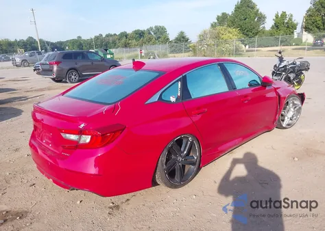 2020 Honda Accord Sport из США, поврежденный, VIN 1HGCV1F32LA097417